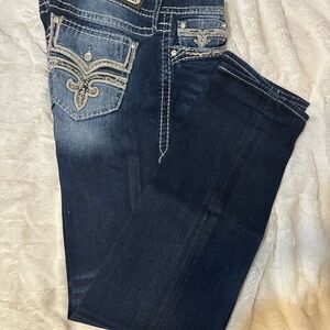 Women Rock Revival Denim Jeans size 34